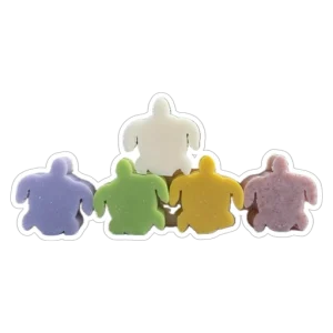 Pack de 5 savons en forme de tortue